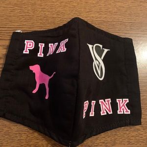 Hand made pink and Victoria secret mask